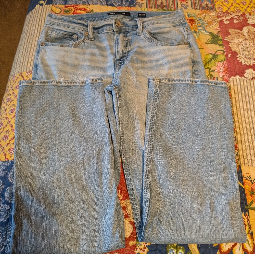 BKE Light Wash Mens Jake Style Jeans